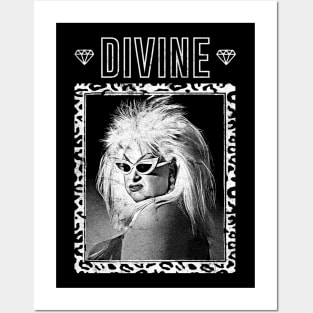 Divine \/\/\ 80s Retro Fan Artwork Posters and Art